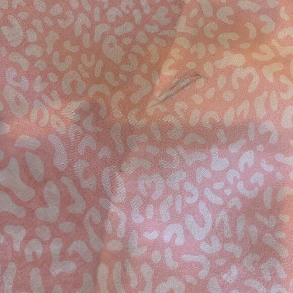 Flannel The Label Leopard Print Silk Maxi Skirt | Pink White | Size 1/ US 4-6 - Picture 10 of 10